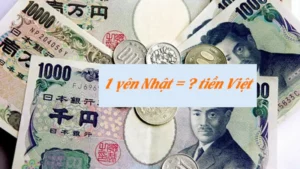 1 Yên Nhật bằng bao nhiêu tiền Việt Nam hôm nay?
