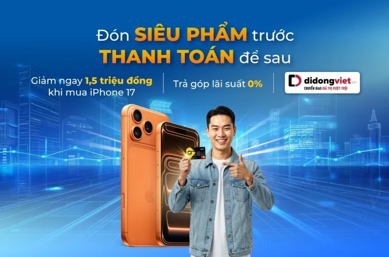 Nếu chưa cần nâng cấp gấp, bạn có thể chờ các đợt khuyến mãi lớn để mua iPhone 17 với giá tốt hơn.