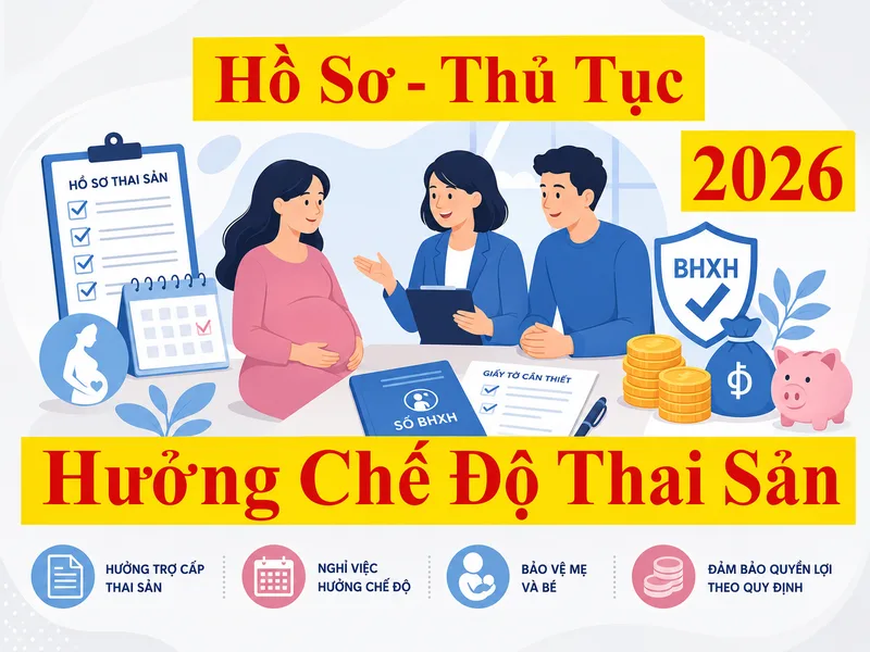 Chuẩn bị đầy đủ hồ sơ và nộp đúng thời hạn giúp người lao động nhận tiền thai sản 2026 thuận lợi hơn.
