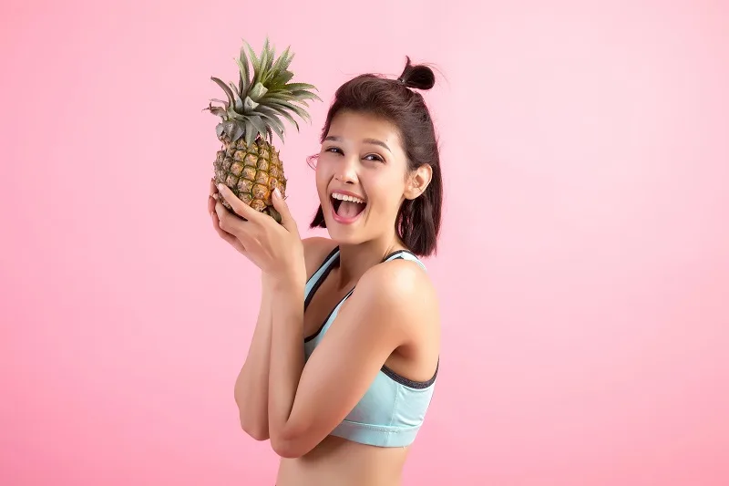 Ăn dứa đúng cách có thể hỗ trợ làn da khỏe mạnh và vóc dáng cân đối