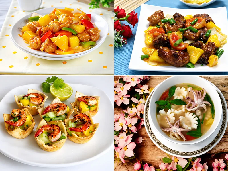 Dứa có thể kết hợp trong nhiều món ăn lành mạnh hằng ngày
