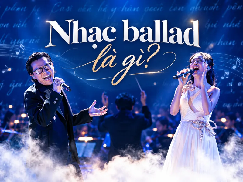 Nhạc ballad là dòng nhạc giàu cảm xúc, chú trọng giai điệu và kể chuyện